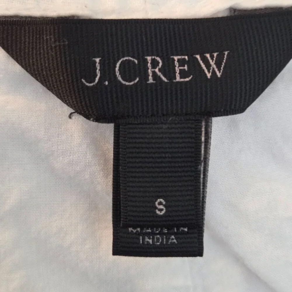 J. Crew Women's White Casual Shorts Size S Classic Preppy Summer Lightweight